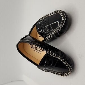 Trumpfit Moccasins Black Patent Size 6-12 months